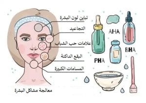 مكونات التقشير الطبيعي